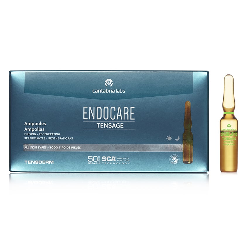 Endocare tensage ampollas reaf 10 unid