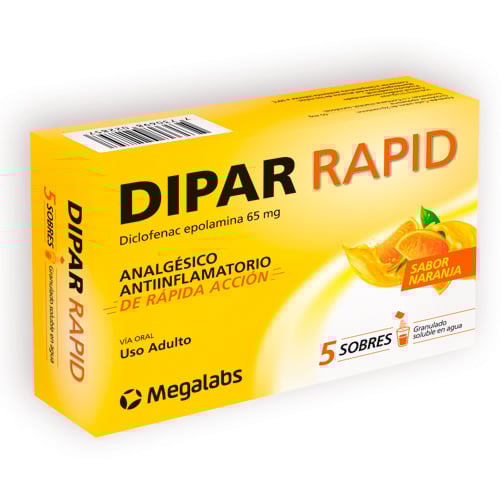 Dipar rapid 5 sobres