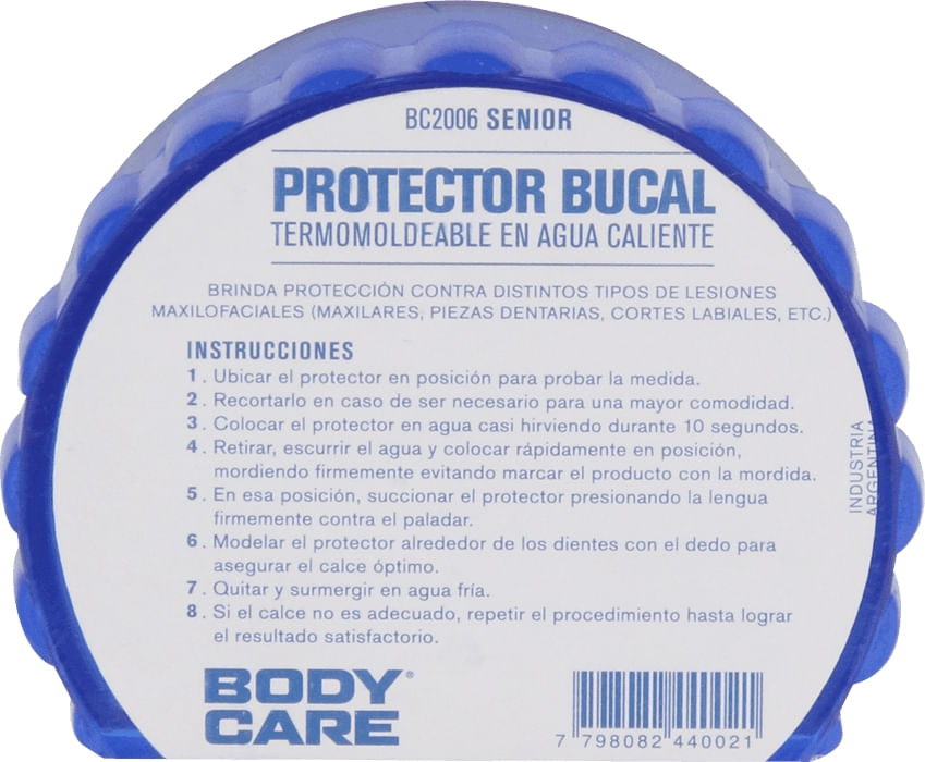 Body care protector bucal gde