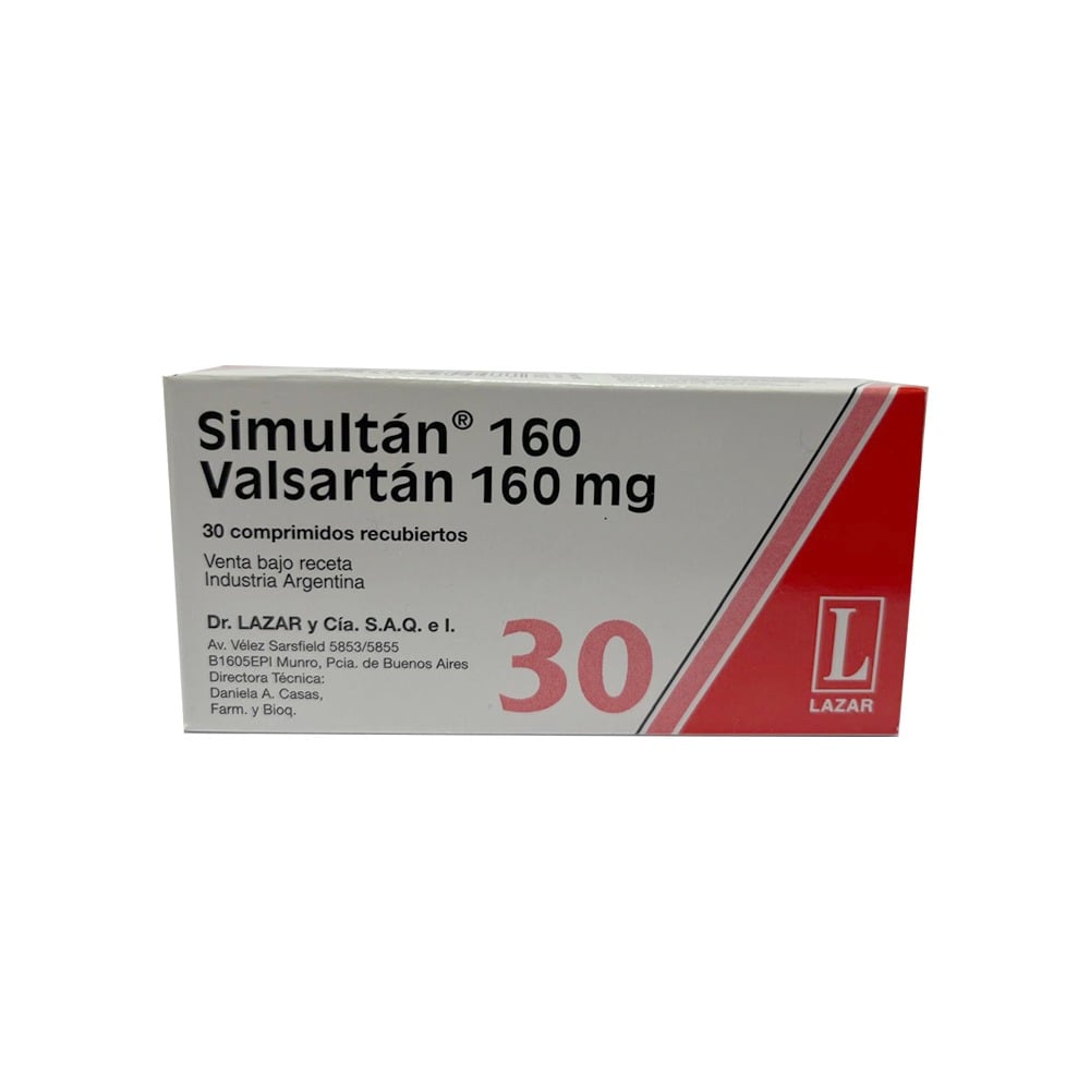 Simultan 160 mg 30 comp