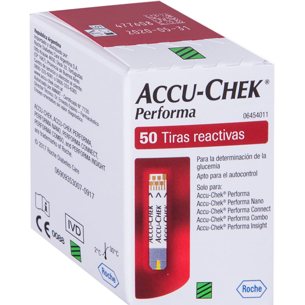 Accu-chek performa 50 tiras