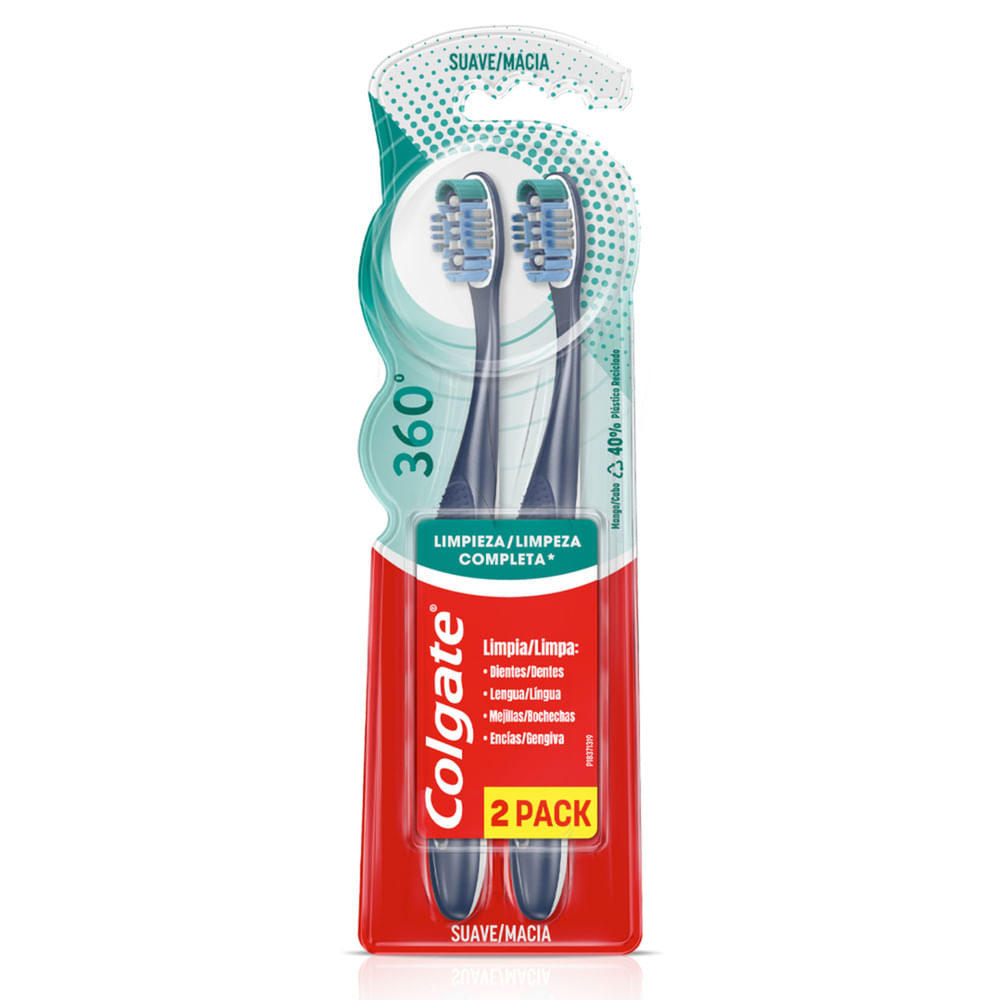 Colgate cep reciclado soft 2 unid