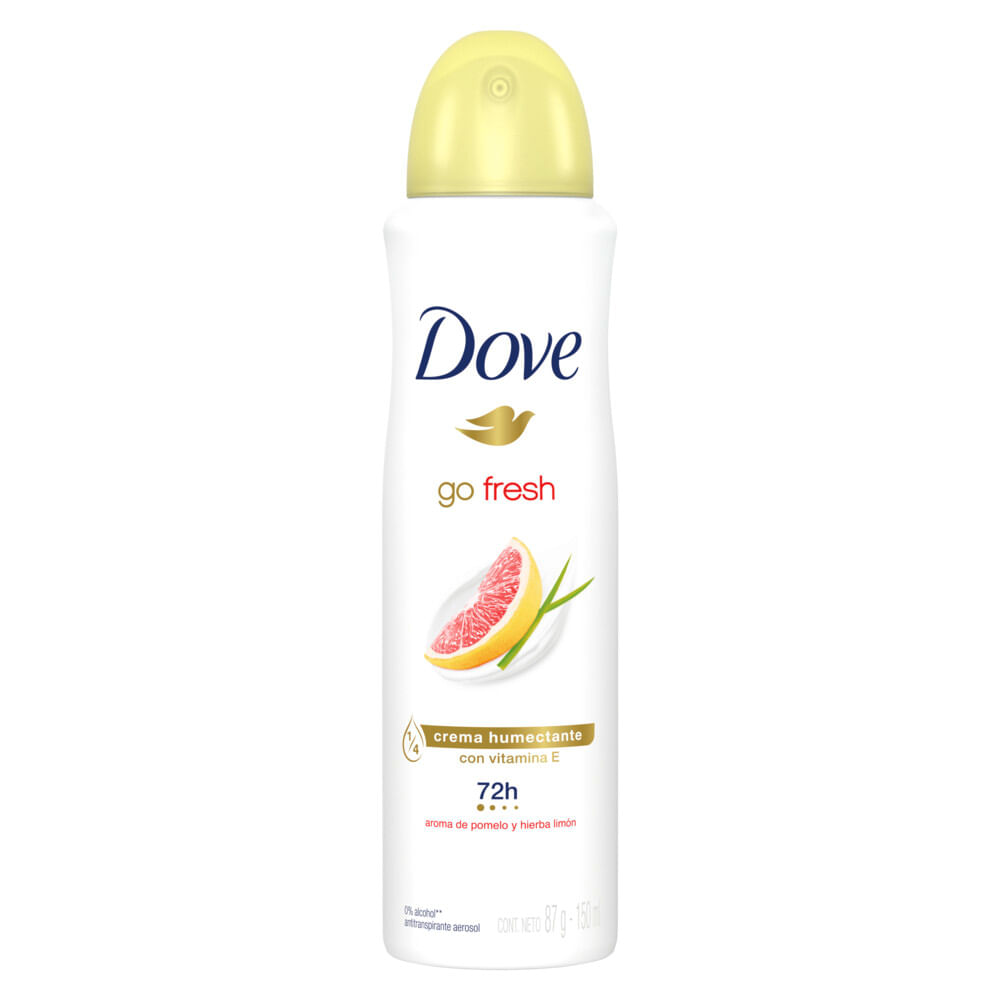 Dove desod aero pomelo y limon 150 ml