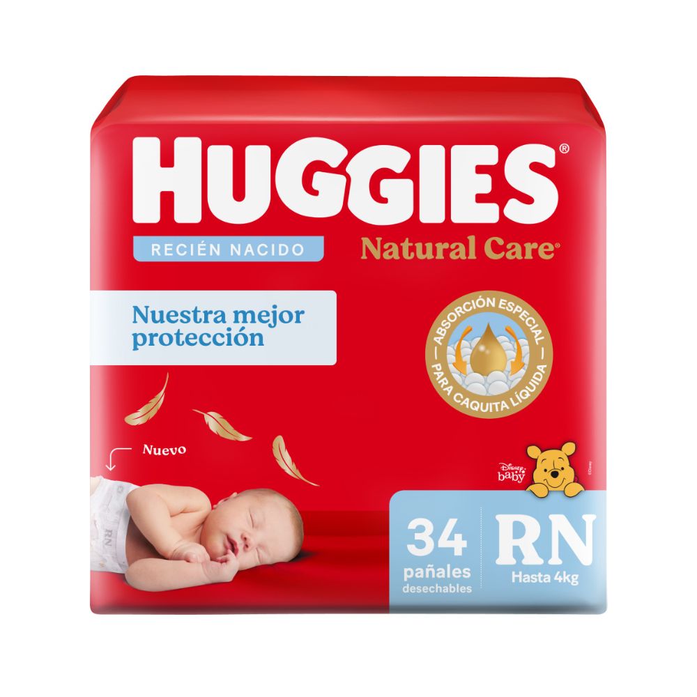 Huggies supreme care rn 34 paÑales