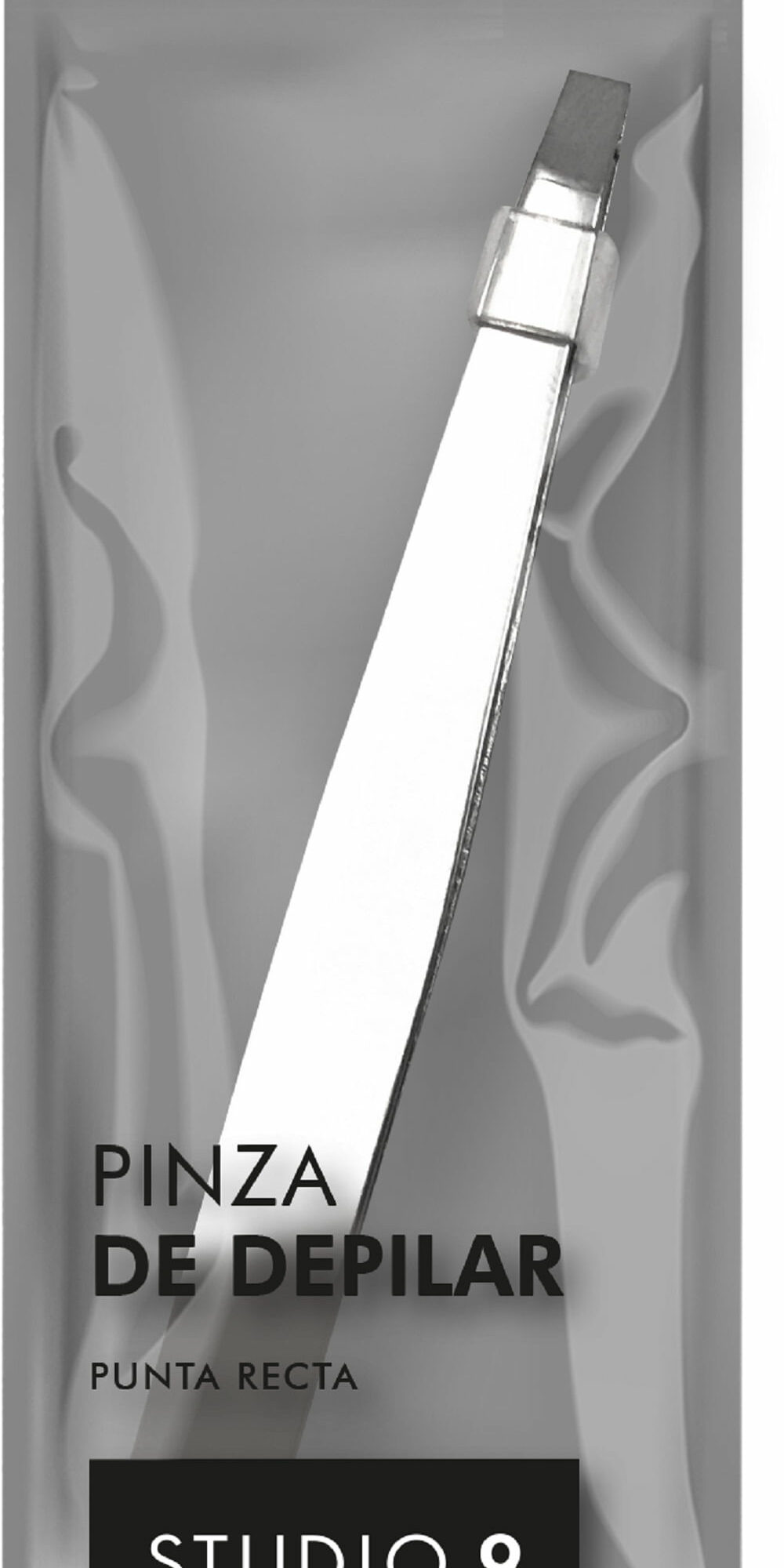 Trim pinza cejas punta recta 04047