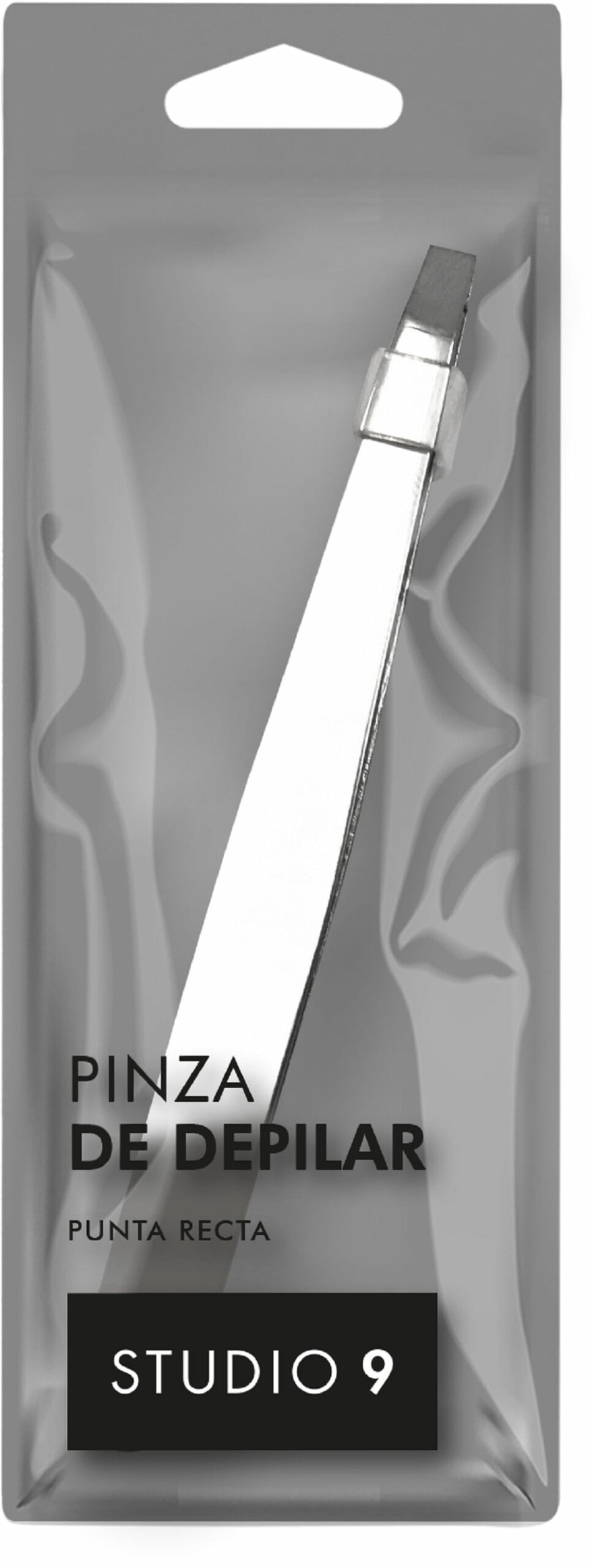 Trim pinza cejas punta recta 04047