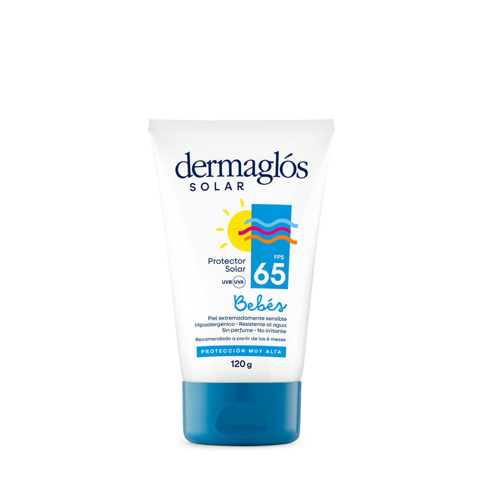 Dermaglos solar bebes fps 65 crema 120