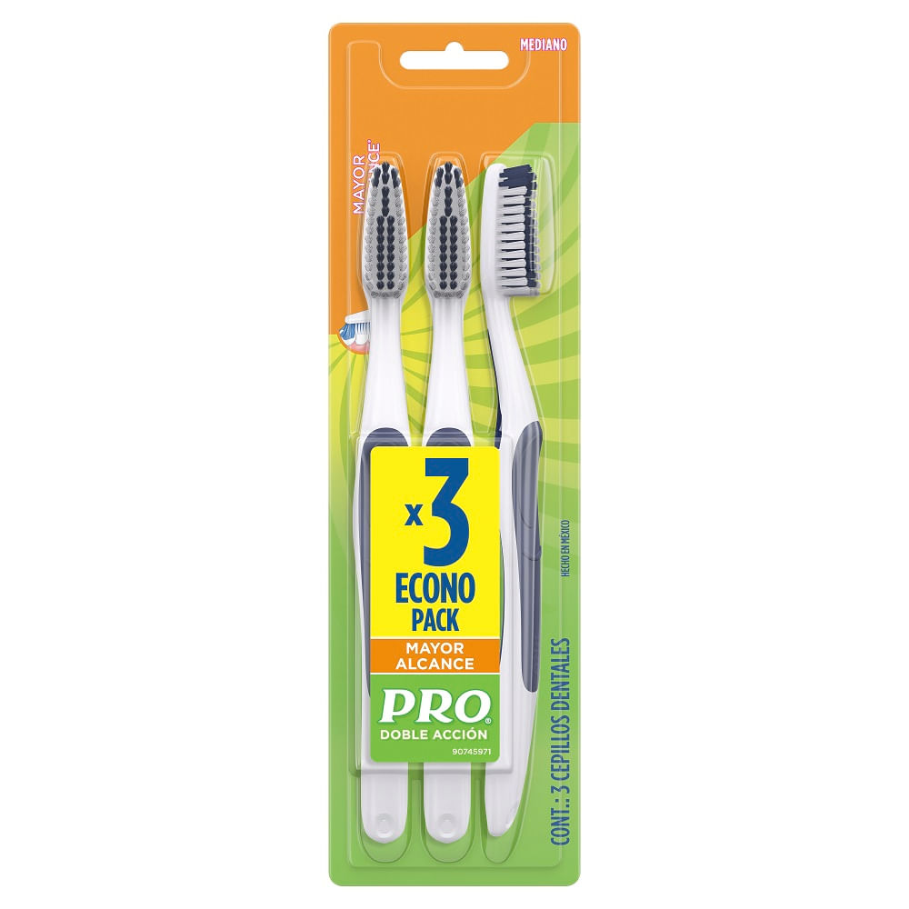 Den3 cepillo dental d accion 3 unid