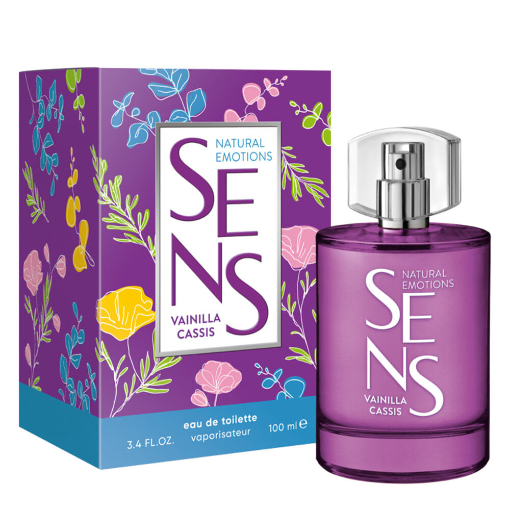 Sens vainilla cassis edt 50 ml vapo
