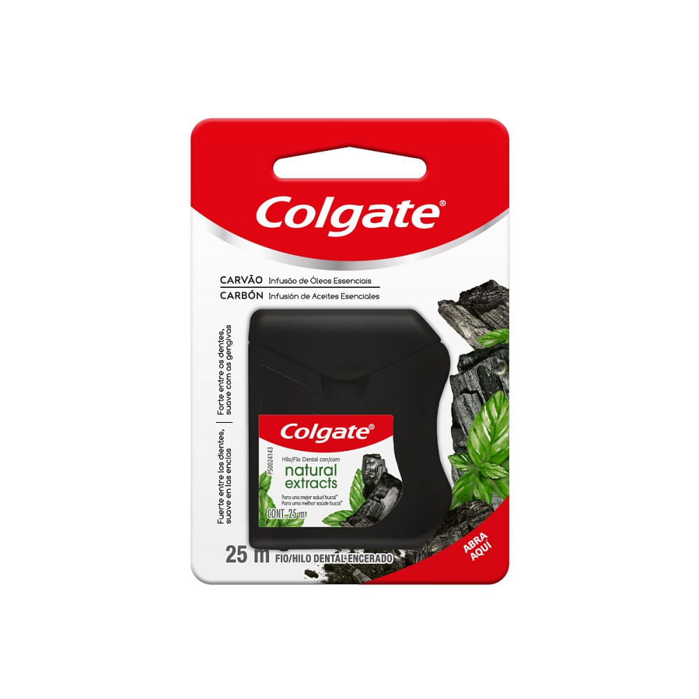Colgate hilo dental nat ext carbon 25 mt