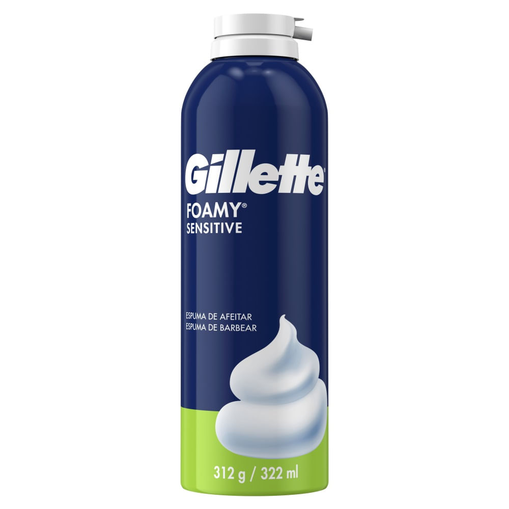 Gillette espuma piel sensible 175 ml