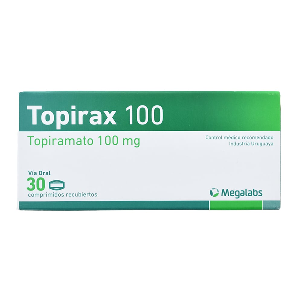Topirax 100 mg 30 comp