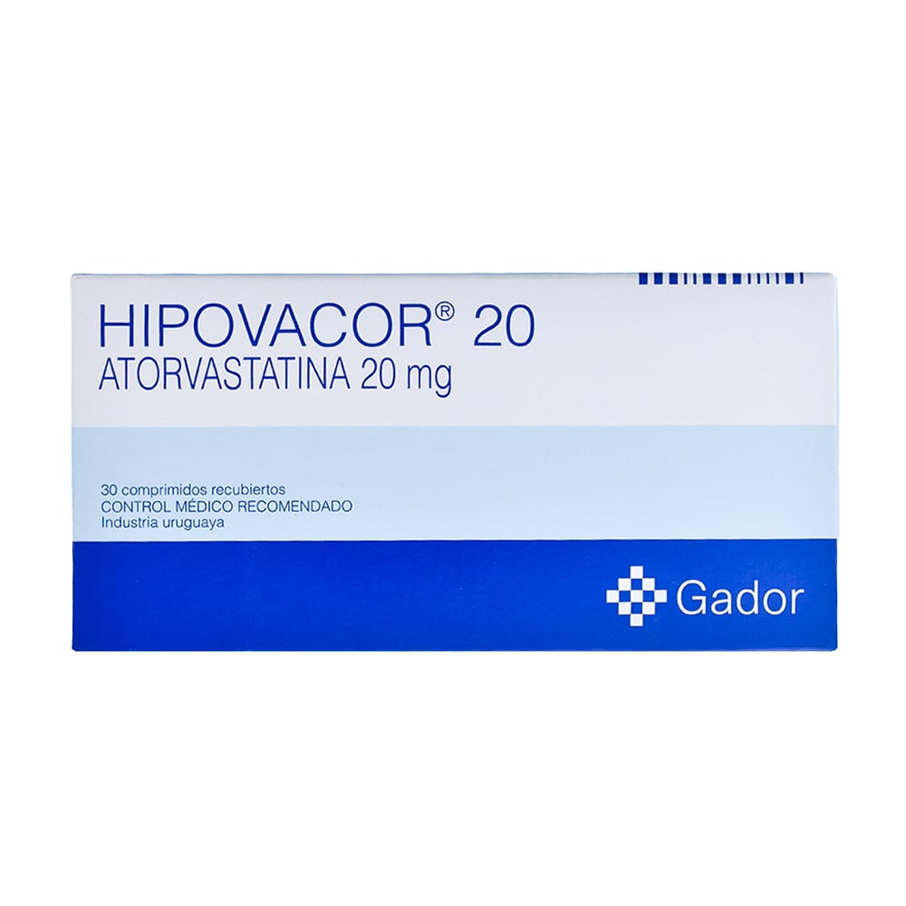 Hipovacor 20 mg 30 comp