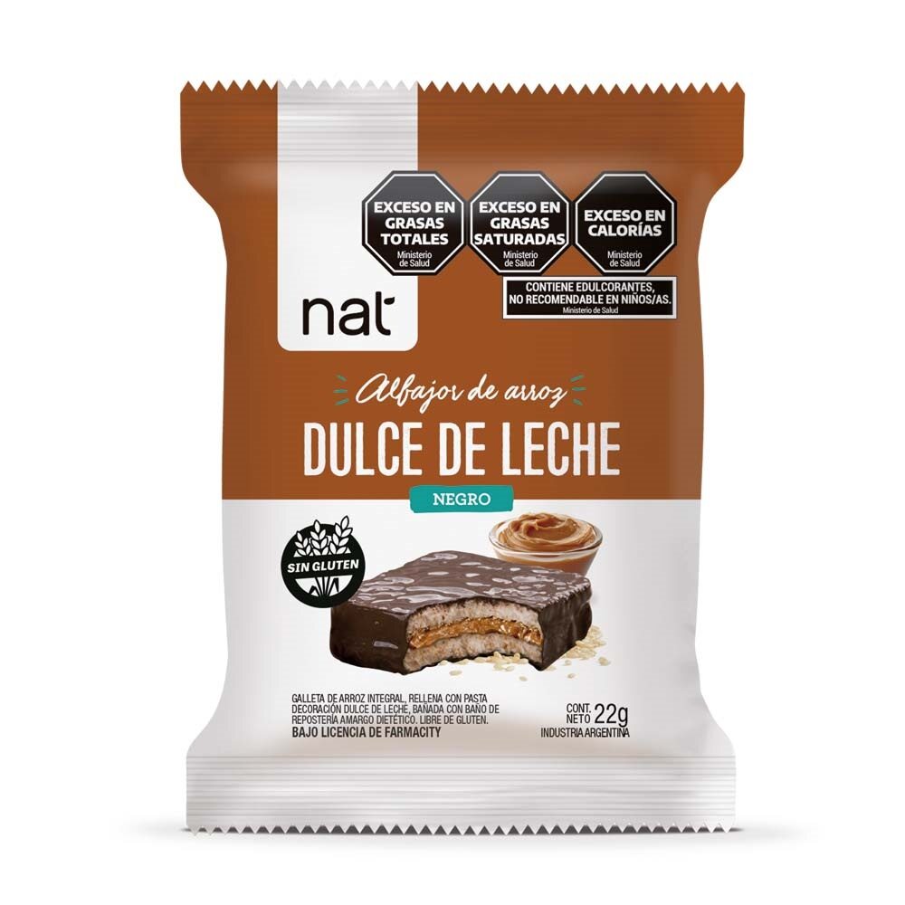 Alfajor maicena negro