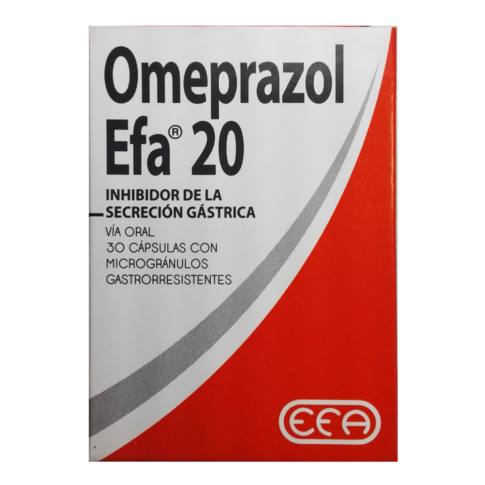 Omeprazol efa 20 mg 30 cap