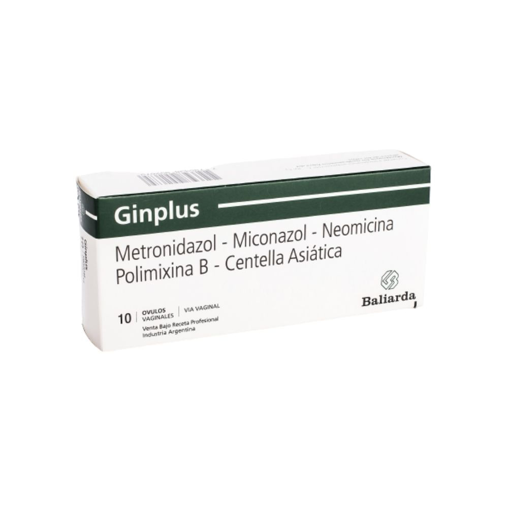 Ginplus ovulos 10 unid