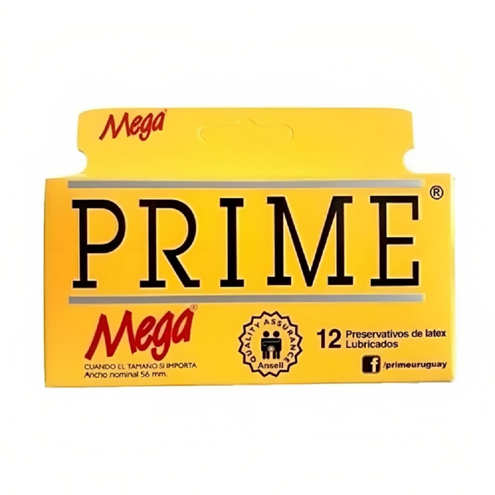 Prime mega amarillo 12 unid