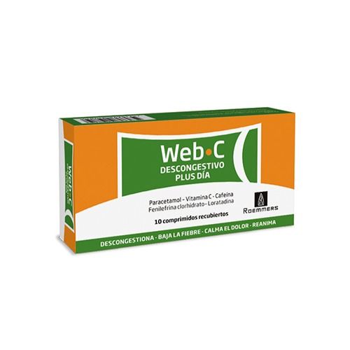 Web c descongestivo plus dia 10 comp