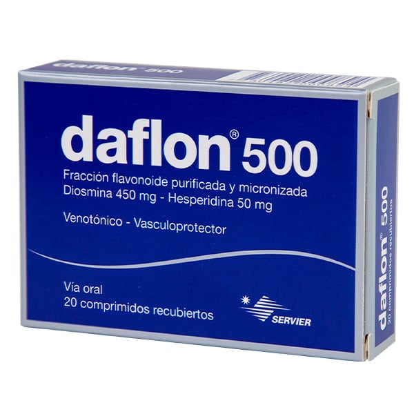 Daflon 500 mg 20 comp