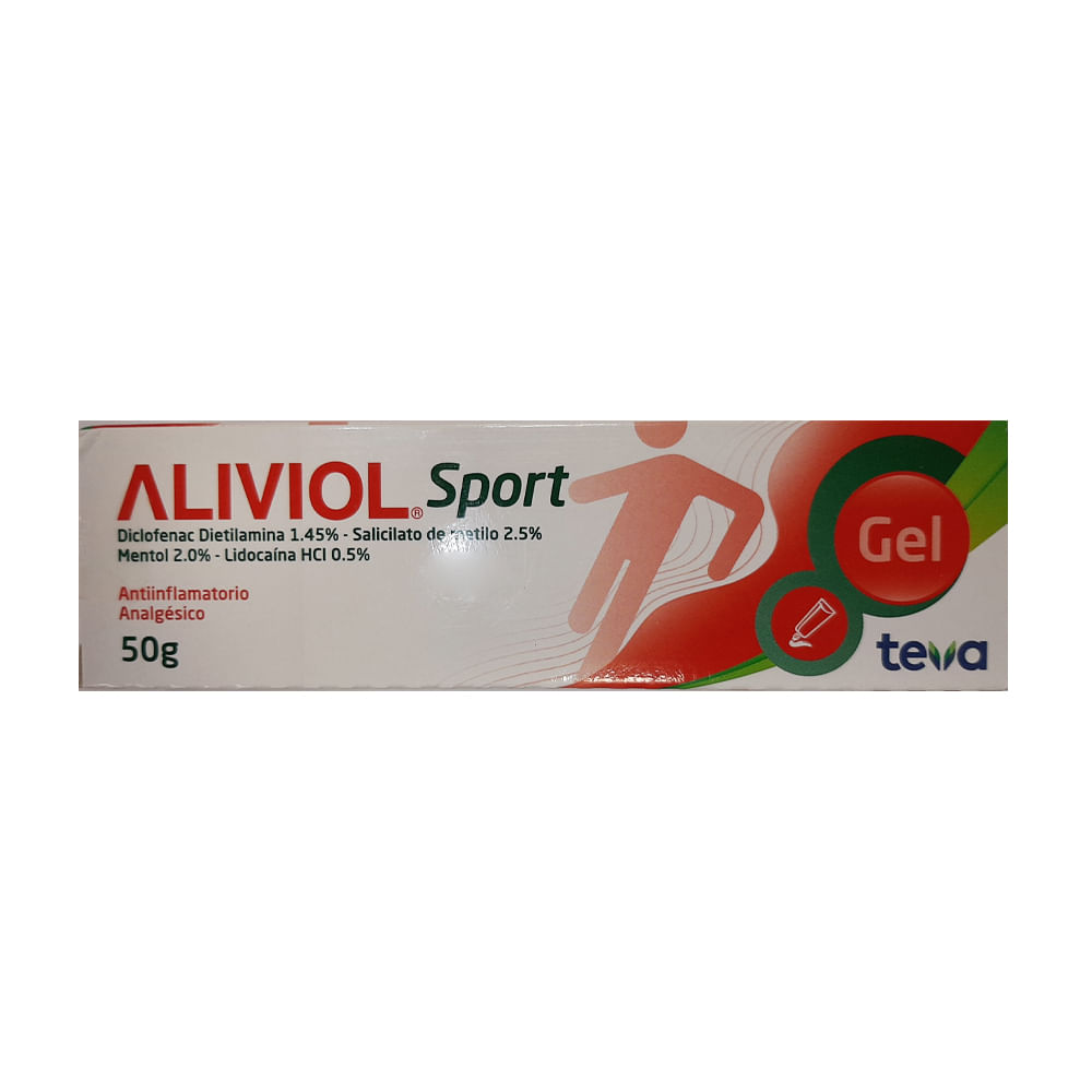 Aliviol sport gel pomo 50 gr