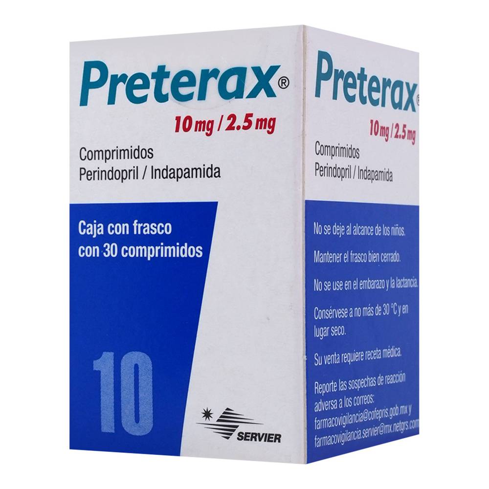 Preterax 10/2.5 mg 30 comp