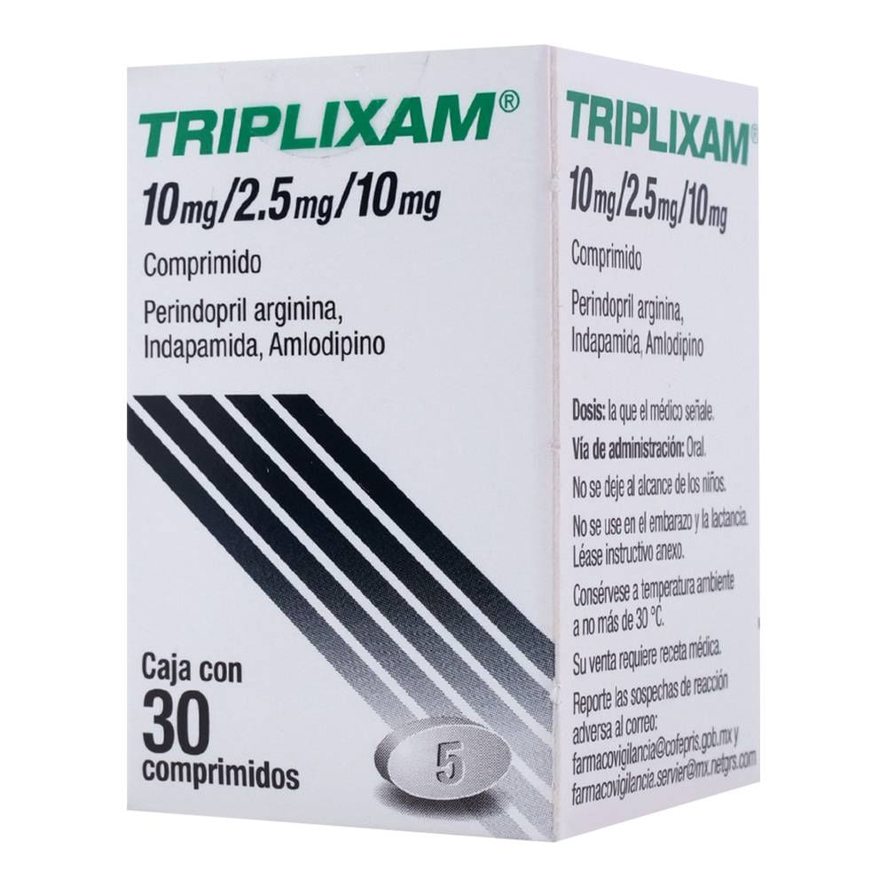 Triplixam 10/2.5 /5 mg 30 comp
