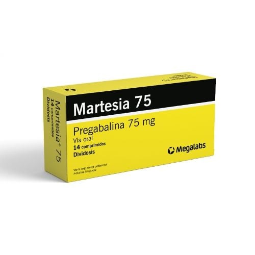 Martesia dividosis 75 mg 14 comp