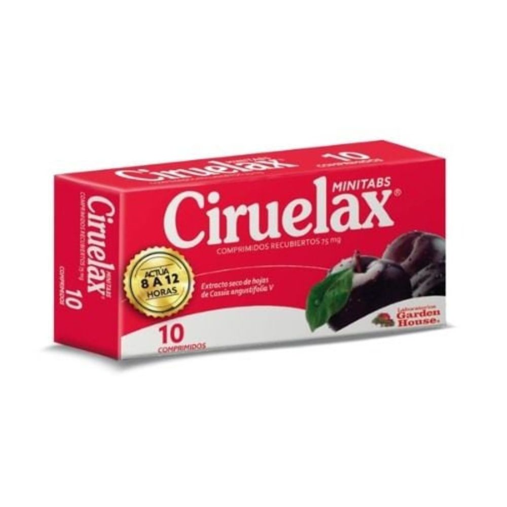 Ciruelax minitabs 10 comp 10 unid