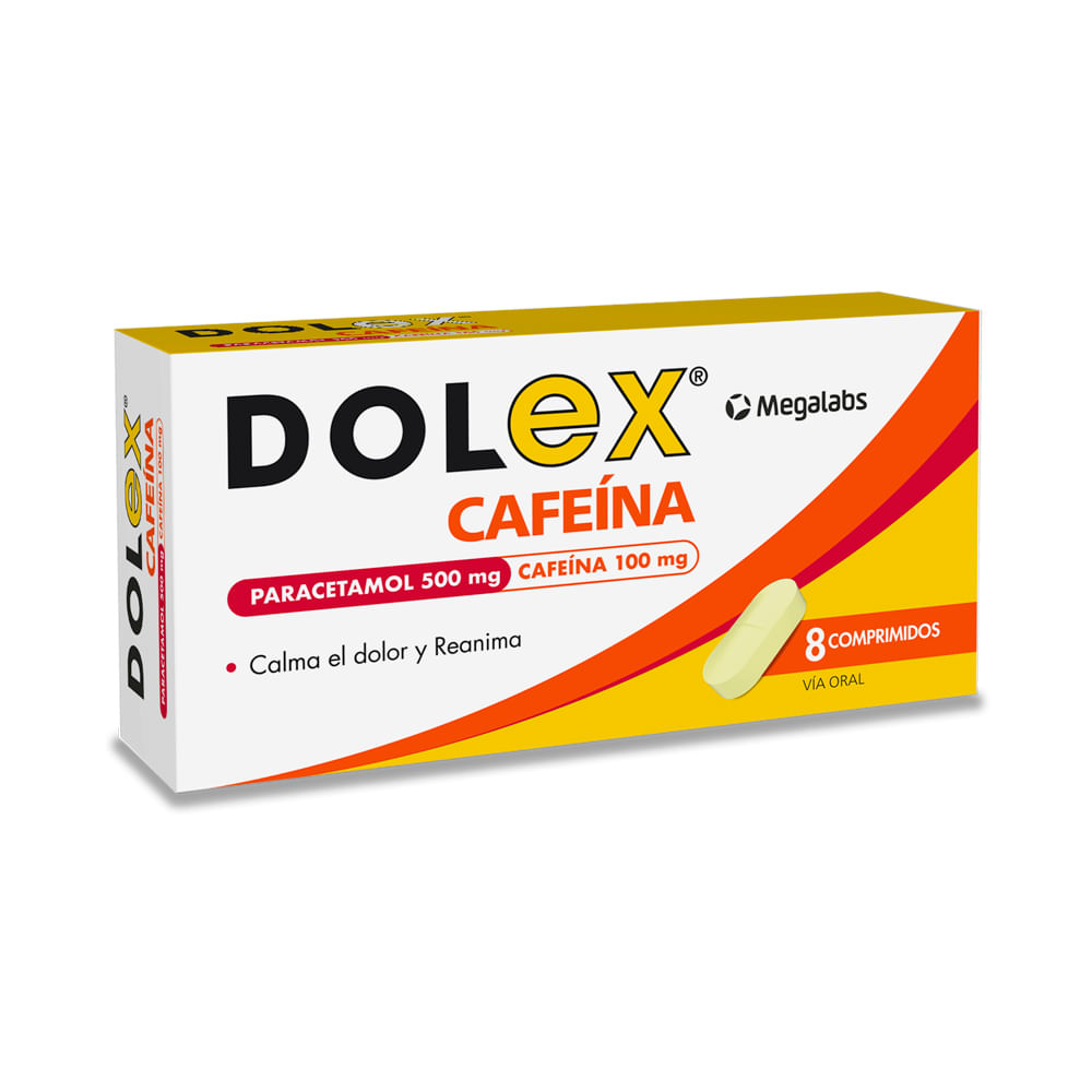 Dolex cafeina 8 comp