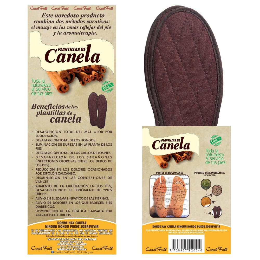 Plantillas canela 43/44
