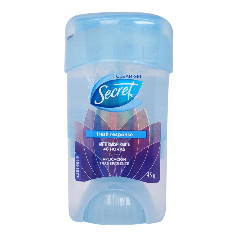 Secret desod clear gel ap ph bal 45 gr