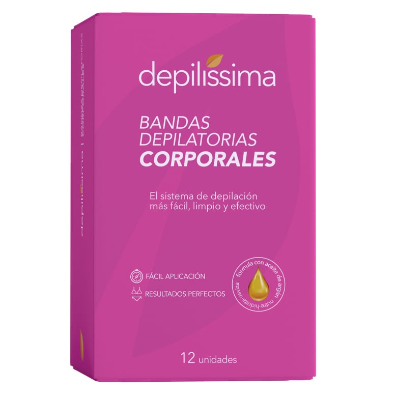 Depilissima bandas faciales 12 unid