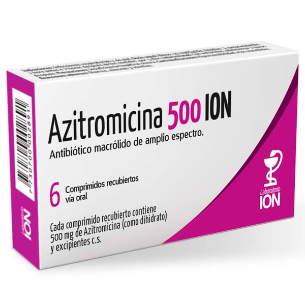 Azitromicina 500 mg 3 comp