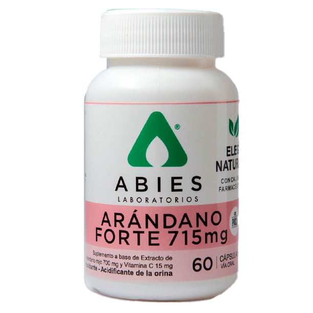 Arandano forte 715 mg 60 cap