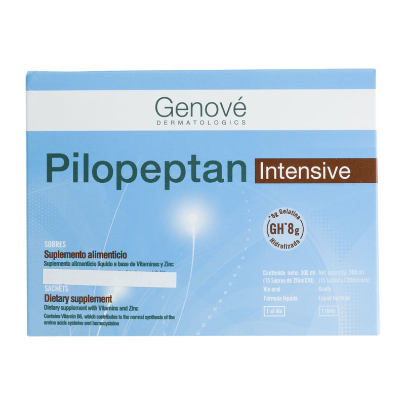 Pilopeptan intensive 15 sobres
