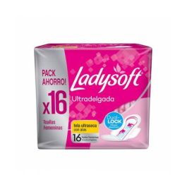 Ladysoft ultradelgada seca 16 unid