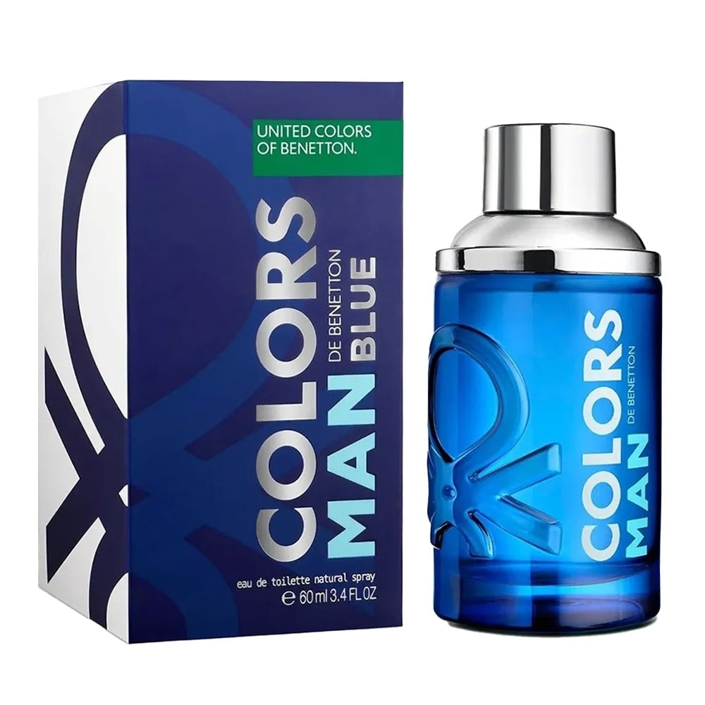 Benetton colors blue edt 100 ml +desod