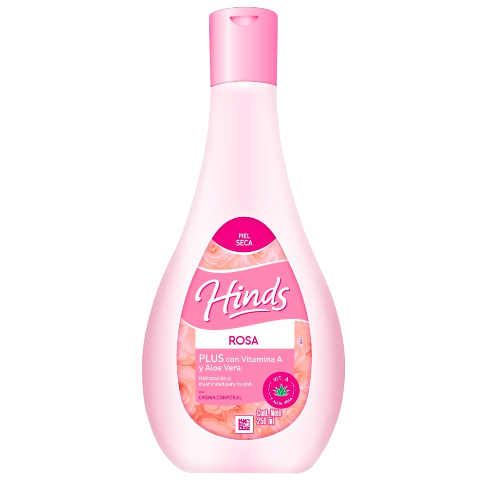 Hinds cr rosa doble vit a 350 ml+desod