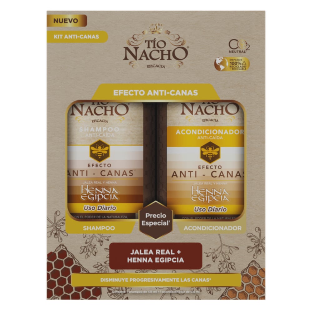 Tio nacho sh anti edad 415 ml + acond
