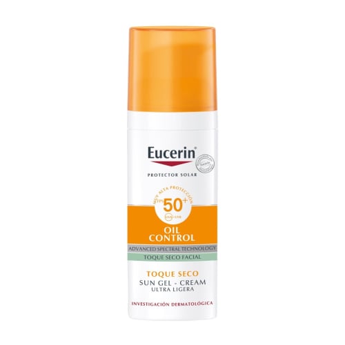 Eucerin solar gel/cr oil cont fps50