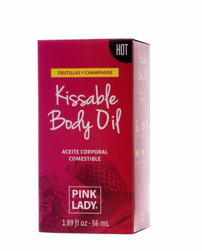 Pink lady kissable body oil frutos del b
