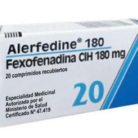 Alerfedine 180 mg 20 comp