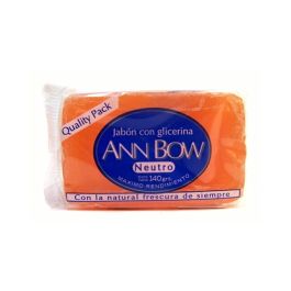Ann bow jabon glicerina cuadrado 140 gr