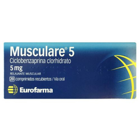 Musculare 5 mg 20 comp