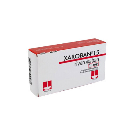 Xaroban 15 mg 30 comp