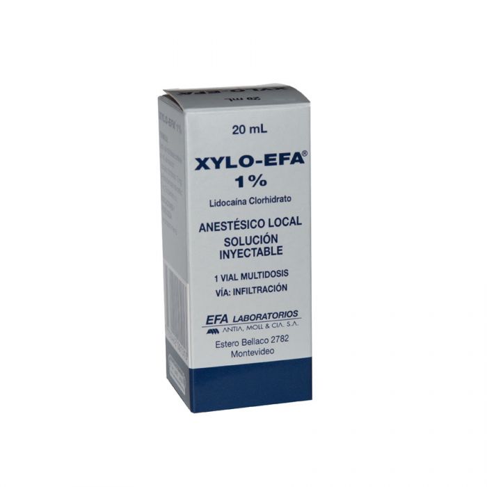 Xylo efa 1% iny fco 20 ml